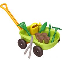 Kinder Gartenwagen mit Werkzeug bunt - Adriatic