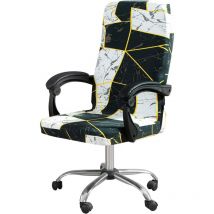 Longziming - Adult Office Chair Slipcover, Elastic Stretch Rotating Office Chair Slipcover, Modern Universal Removable Chair Covers,Office Chair