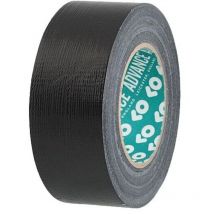Advance 0171 Black 50mm x 50m Polycloth Laminate Tape