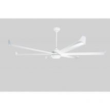 Klassfan - Bigcooleco Super déstratificateur et ventilateur de plafond aluminium blanc très grand taille moderne dc 236 Cm