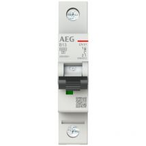 AEG - elfaplus 6KA B13A disjoncteur 1 pôle - interrupteur ls compact avec caractéristique b pour une protection fiable contre les