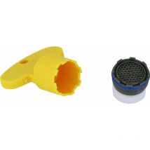 Aérateur Caché avec clé de démontage Webert AC0469000 aérateur