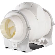 Wallair - 20100266 Ventilateur tubulaire 230 v 270 m³/h 10 cm