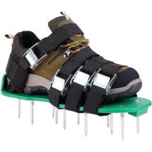 Largeight - Aerateur Pelouse Jardin Yard Scarificateur Manuel Chaussures Grassplot Aération Chaussures de Sol en Vrac Sandales à Pointes de Sol pour