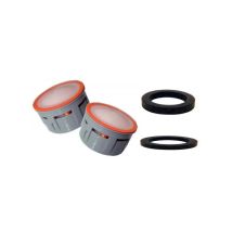 Aérateur seul, recharge pour 22/24x100, 2,5 litres/minutes, 2pièces