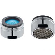 100016 Aeratore M24 Universale Anticalcare per Rubinetto con Filetto Esterno M24X1 Rompigetto Perlator in Classe a 13.5 lit/min compatibile con