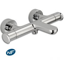 Huber - Mitigeur bain-douche thermostatique Aero chrome