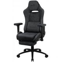 AeroCool Aerocool ROYALSLATEGR, Chaise Gaming Ergonomique Premium, Repose-Jambes, Technologie Aerosuede, Gris (AEROROYAL-SLATE-GREY)