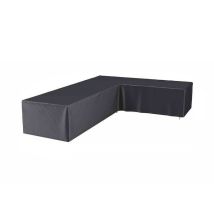 Schutzhülle für L-förmige Lounge-Sets R355xL275x100xH70 cm Schutzhaube Sitzgruppe - Aerocover