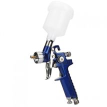 Aérographe Polyvalent Ensemble Voiture Pistolet à Peinture à l'huile pneumatique gravité aérographe européen Type connecteur(0.8mm)