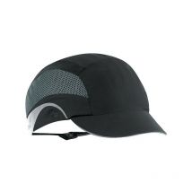 JSP - AAF000-001-100 Black Aerolite 5cm Peaked Hard Cap - Black