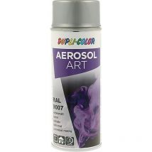 Bombe de peinture de couleur aerosol Art aluminium gris satiné ral 9007 400 ml b (Par 6)