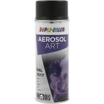 European Aerosols - Dupli Color Aerosol Art Lackspray Graffiti Dose - wetterfest, lichtecht und UV-beständig - Graffiti-Spray 400ml, verkehrsschwarz