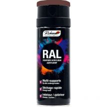 Aérosol peinture acrylique Richard tous supports ral Marron 400 ml Couleur ral: ral 8002 brun de securite