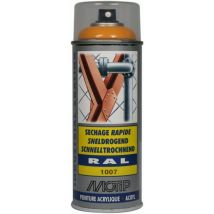 Aerosol Peintures Acrylique -Jaune Chrome Brillant ral 1007 - MO07076