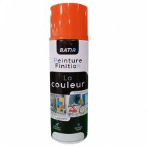 Aérosol peinture brillant 400ml, mandarine, ral 2004