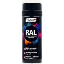 Aérosol peinture acrylique Richard multi-supports int / ext ral Clair 400 ml Couleur ral: ral 9010 blanc pur mat