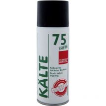Kontakt Chemie - Aérosol réfrigérant kälte 75 super non inflammable -55 °c 400 ml kälte 75 super C54679