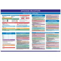 AFFICHAGE OBLIGATOIRE TRAVAIL, AFFICHE OBLIGATOIRE ENTREPRISE, PANCARTE CODE DU TRAVAIL, AFFICHAGE RÉGLEMENTAIRE TRAVAIL, AFFICHAGE NORMES DE TRAVAIL