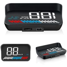 Affichage Tête Haute Hud M7 Pour Voiture, Jauge Intelligente Obd/gps, Vitesse De Conduite, Régime Moteur, Tension, Température De L'Eau, Etc., 