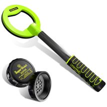 LIFCAUSAL Détecteur de métaux submersible rechargeable USB Bobine de 15 cm (5,9'), mode plongée étanche IP68 avec alarme vibratoire, LED et fonction