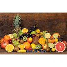 Affiche fruits exotiques pour cuisine , 60x40cm - made in France