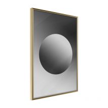 Affiche Murale Encadrée "Convex or Concave" 21 x 30 cm Or