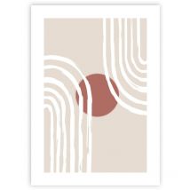 Affiche papier imprimé arche sans cadre