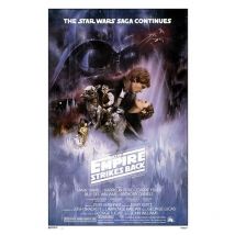 Affiche star wars classic the empire strikes back