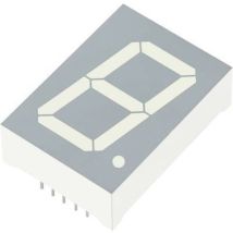Kingbright Afficheur 7 Segments Rouge 25.4 Mm 3.7 V Nombre De Chiffres: 1 Sa10-21surkwa V373801