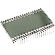 Afficheur monochrome lcd Rs Pro 7 segments 1 ligne de 4 caractères ( Prix pour 1 )