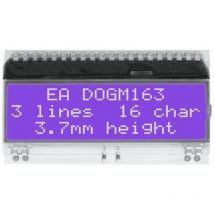 Display Visions - Afficheur 7 segments bleu 3.65 mm 3.3 v Nombre de chiffres: 3 A099752