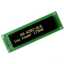 Display Visions - cran oled jaune-vert 5.55 mm 3.3 v, 5 v Nombre de chiffres: 2 EAW202-XLG