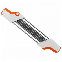 Niceone - Aiguiseur de tronçonneuse Aiguiseur de chaîne Aiguiseur de tronçonneuse Manuel Porte-lime 2 en 1 pour chaîne de tronçonneuse 3/8' p ø 4,0 mm