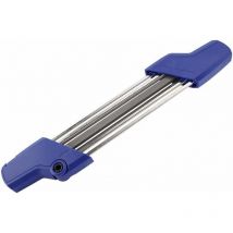Einemgeld - Affûteuse électrique pour tronçonneuse, affûteuse de chaîne, affûteuse de chaîne, combinez dents et limes plates (bleu 5.2)