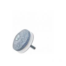 Affûteur pour lame de tondeuse avec guide en nylon - Adaptable sur toutes les perceuses