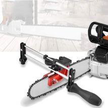 Qiyao - Affûteuse de chaîne en métal, Affûteur manuel de couteaux à chaîne,Convient aux tailles de chaîne de guide-chaîne des tronçonneuses manuelles