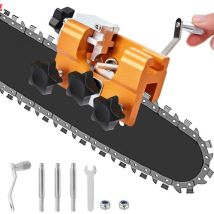 Ymyny - Afilador de motosierra Crediri, afilado rápido, juego de herramientas portátil para afilar motosierras, apto para todo tipo de motosierras y