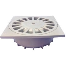 Siphon Vertical En Pvc T-88, 200 X 200 X 70,5 Mm / Ø110 - 90 Mm