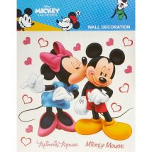 Ag Art - ag Design dks 1085 Disney Mickey Mouse, adesivi da parete, 30 x 30 cm – Parte 1, carta, colorato, 30 x 30 cm