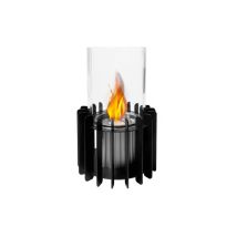 Cheminée bioéthanol – Aga Giglio – Acier laqué, verre – 300W, 20 cm, 13,6 cm – TECNO-AIR-SYSTEM