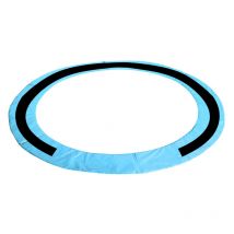 Aga Trampolin Randabdeckung Mit Innerem Netz 427 Cm 14 Ft Hellblau/schwarz, Randschutz, Trampolinzubehör, Federabdeckung Für Trampolin