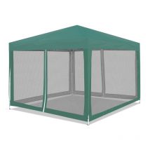 Aga Gartenpavillon mit Moskitonetz 3x3m Grün