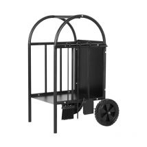 Aga Kaminholzwagen mit Kaminbesteck 3 tlg. DS5503