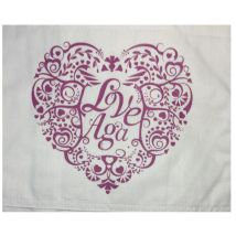 W2492 Küchenschürze 70x97cm Leinen+Baumwolle - Creme - AGA