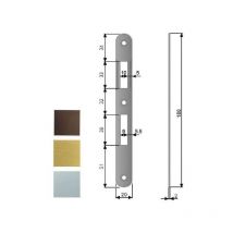 Incontro Serrature Patent Bt 8X70 Ottonato 570 AGB