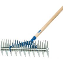 Doppelbelüfter Rechen - Stahlzähne 11-21 cm 39 O.Mm 26 - Agef