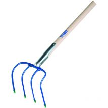Agef forca curva a rampino 4 denti con manico cm.120 - Agef