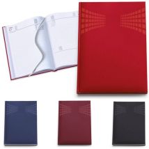 Trade Shop - TASCHENKALENDER TASCHE TAGESPLANER JAHR ELASTISCHER VERSCHLUSS 9X15CM FARBPLANER -