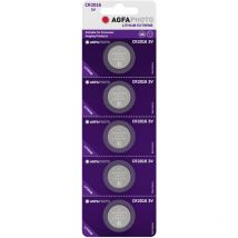 Photo Knopfzelle cr 2016 3 v 5 St. Lithium - Agfa